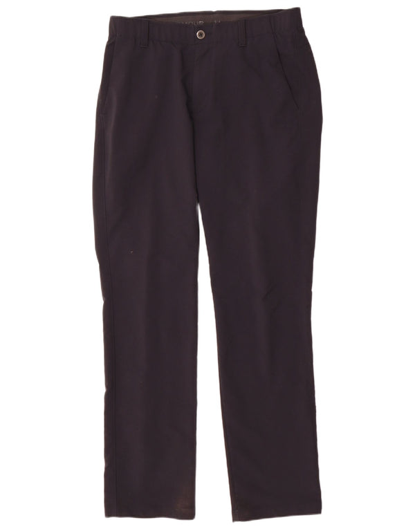 Męskie spodnie typu chino Under Armour W32 L32 granatowe, nylonowe