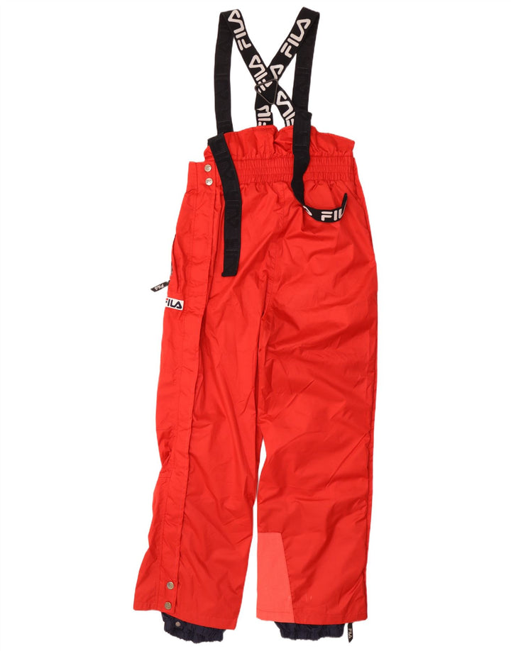 Zestaw 2-częściowy męskich nart Fila Graphic IT 48 Medium W30 L29 Czerwony, blok kolorów