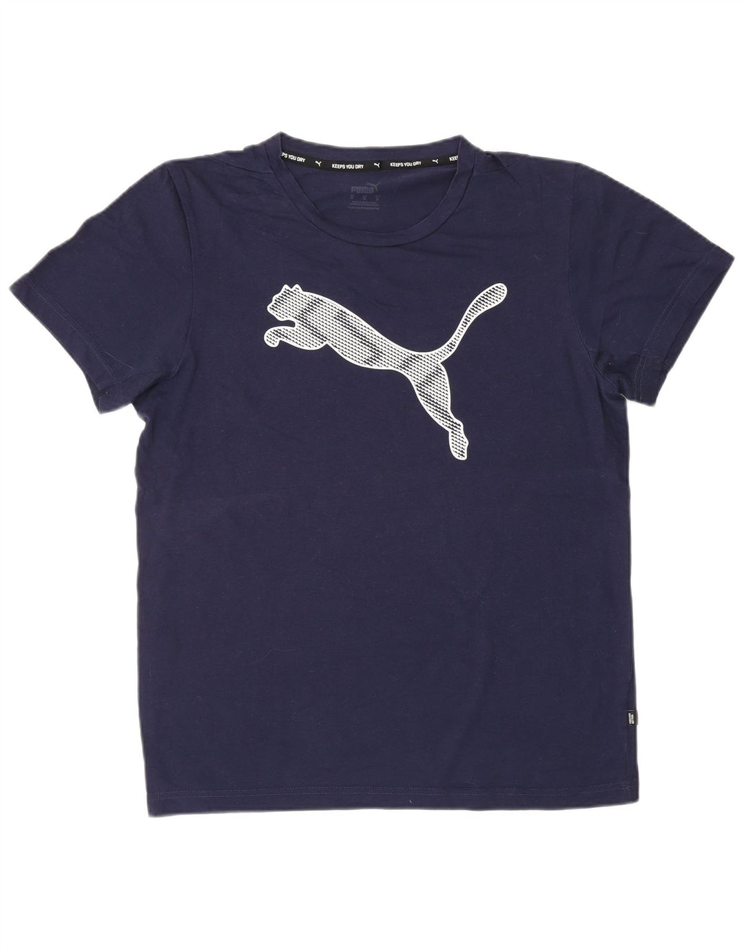 Męska koszulka z grafiką PUMA Top, średnia, granatowa