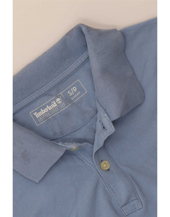 Męska koszulka polo Timberland Slim Fit, mała niebieska