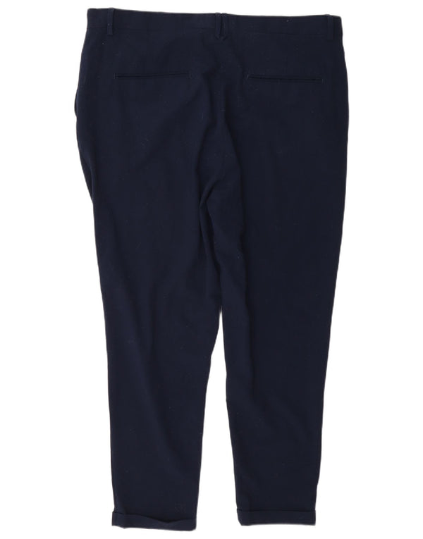 Spodnie damskie Zara Slim Chino EU 46 2XL W36 L26 Granatowe