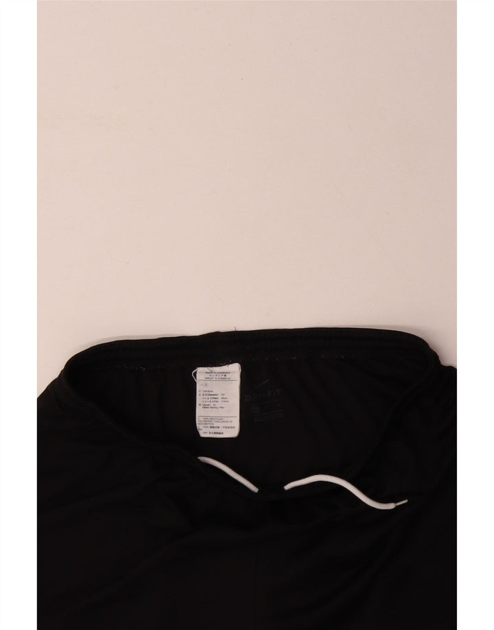 Męskie spodenki sportowe NIKE Dri Fit XL, czarne, poliestrowe