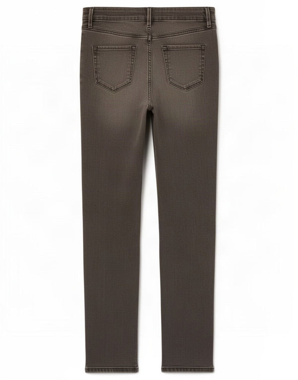 Marks & Spencer Damskie jeansy slim UK 10 Small W27 L29 Szara bawełna