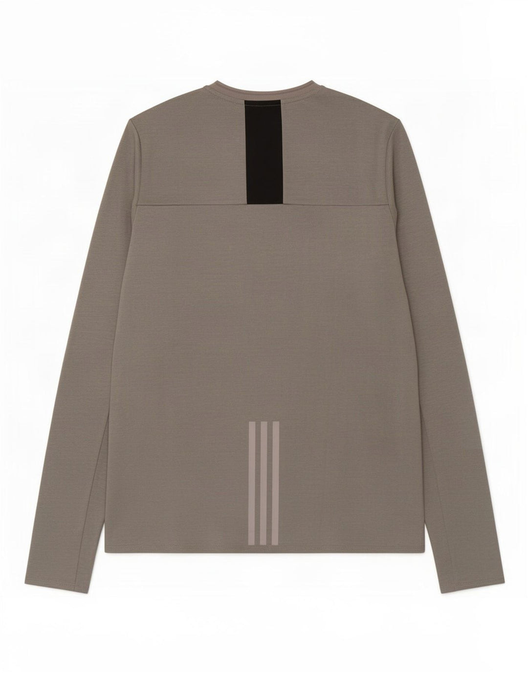 Adidas Męskie Supernova Top z długim rękawem, średnio-szary, nakrapiany