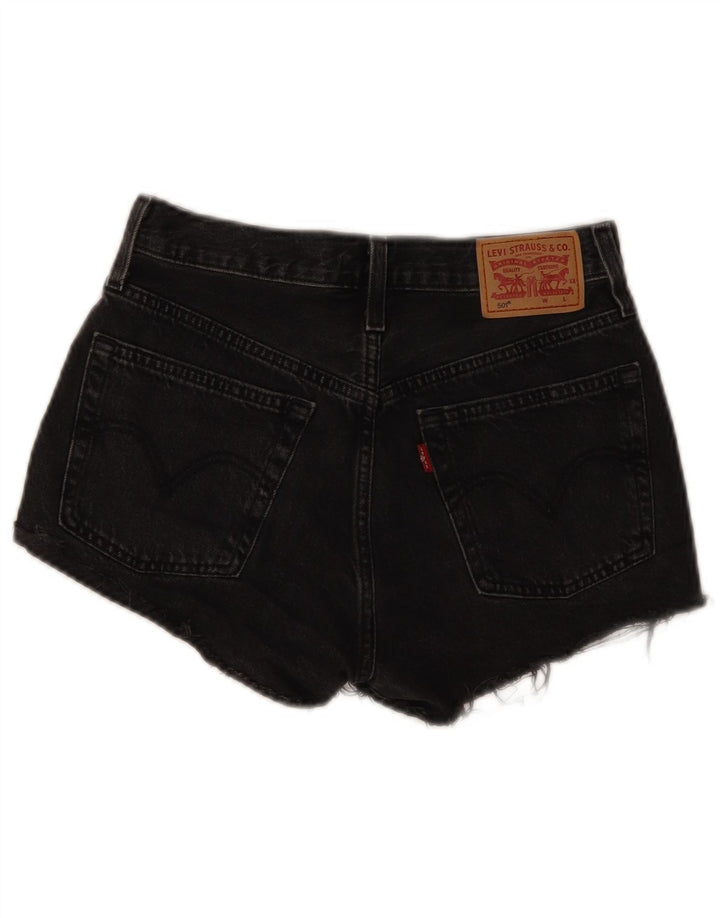 Damskie spodenki jeansowe Levi's 501 W25 XS Szara bawełna