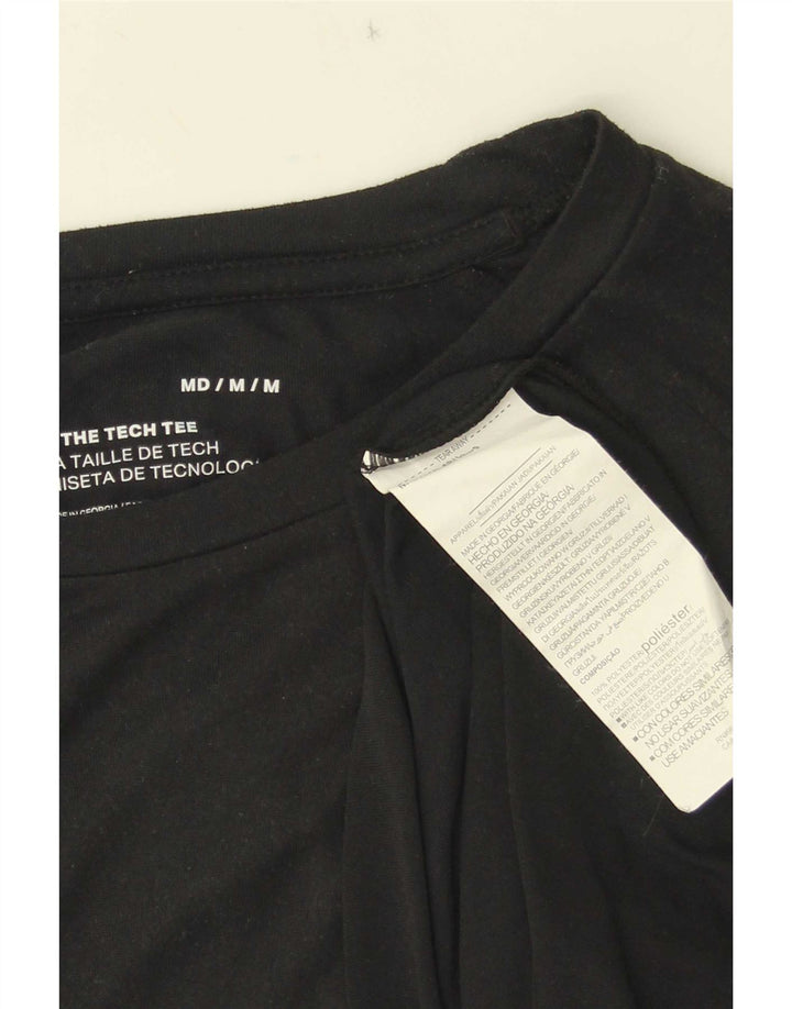 Under Armour Męski T-shirt Top, średni czarny poliester