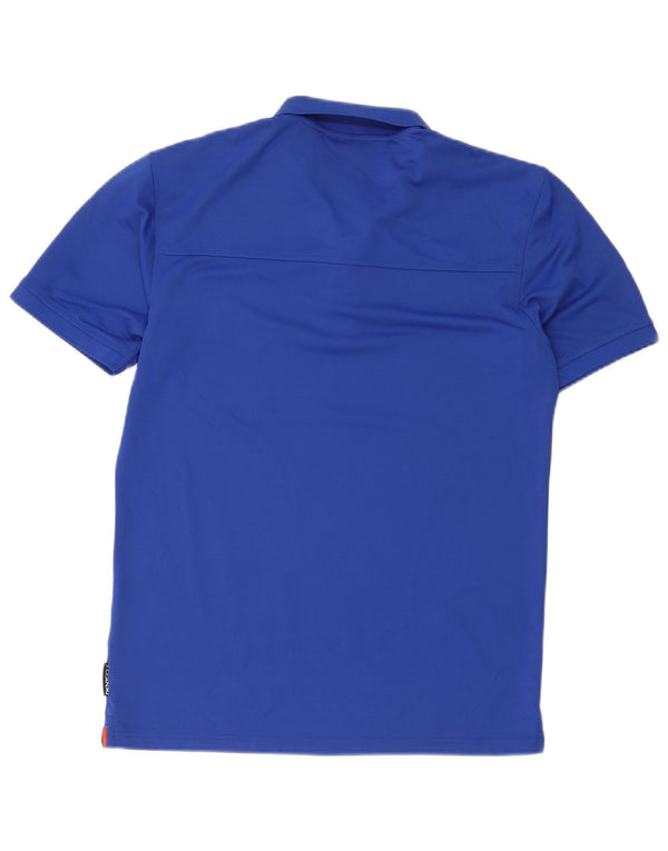 Męska koszulka polo Dkny, mała, niebieska, bawełniana