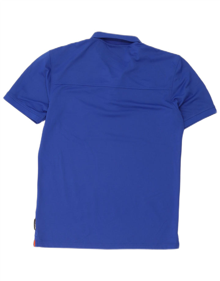 Męska koszulka polo Dkny, mała, niebieska, bawełniana