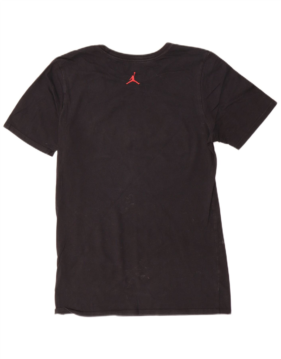 Męski T-shirt z grafiką Jordan, mały, czarny, bawełniany