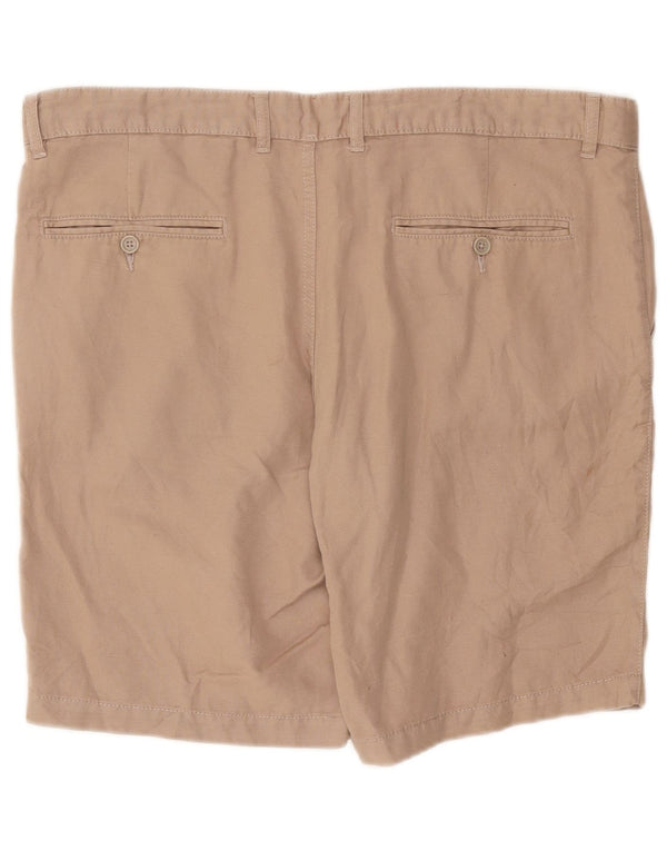Męskie spodenki chino Benetton W42 2XL brązowe