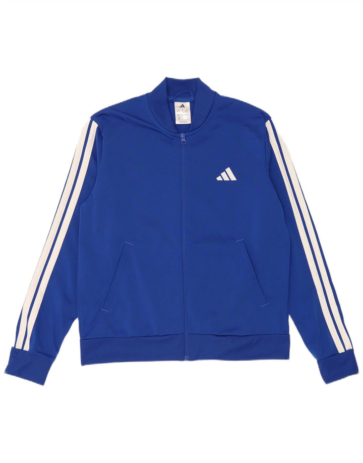 Kurtka chłopięca Adidas Dresowa Top 12-13 Lat Niebieski Poliester