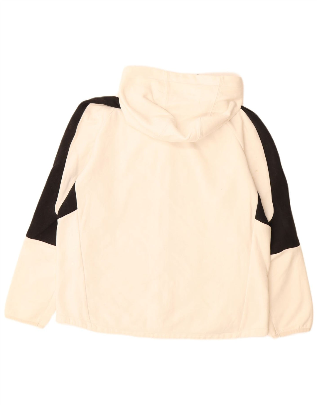 Męski sweter z kapturem i zamkiem PUMA XL, bawełniany w kolorze złamanej bieli