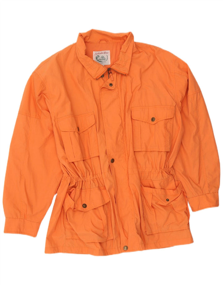 Męska kurtka oversize typu Utility UK 44 2XL Pomarańczowa, St John's Bay