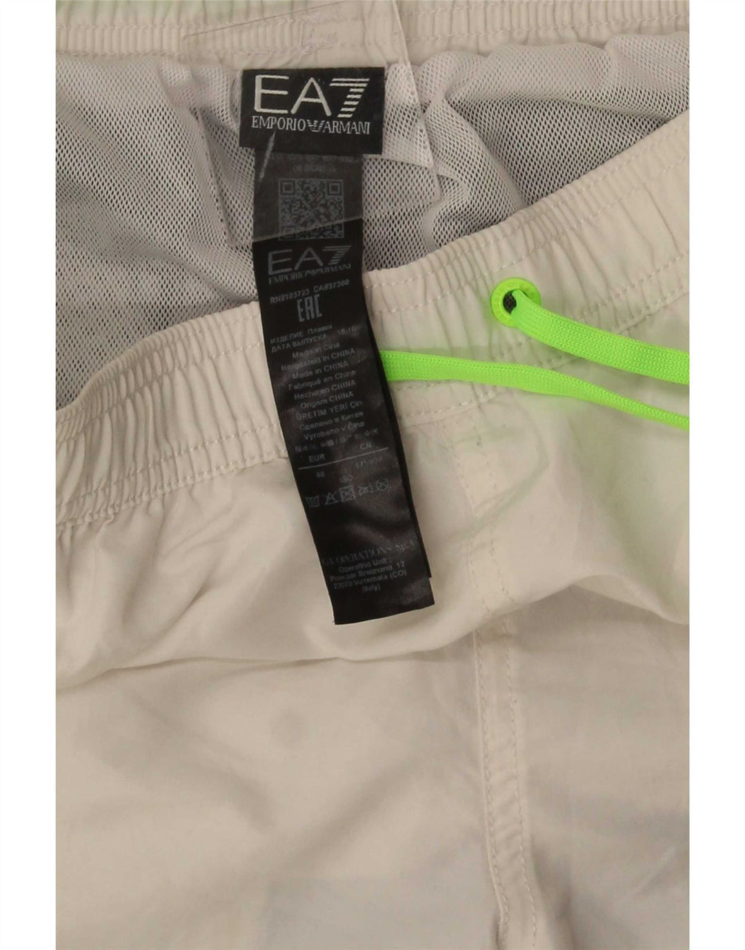 Męskie spodenki kąpielowe Emporio Armani EU 48 Średni wielokolorowy blok kolorów