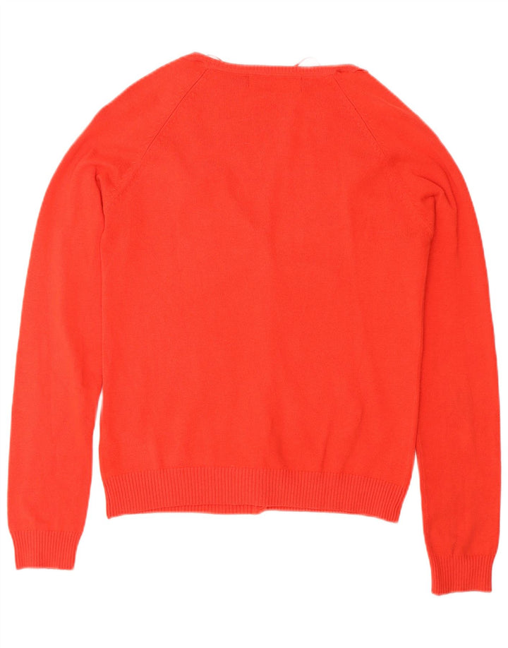 Sweter damski Zara, UK 12, średni czerwony, bawełniany