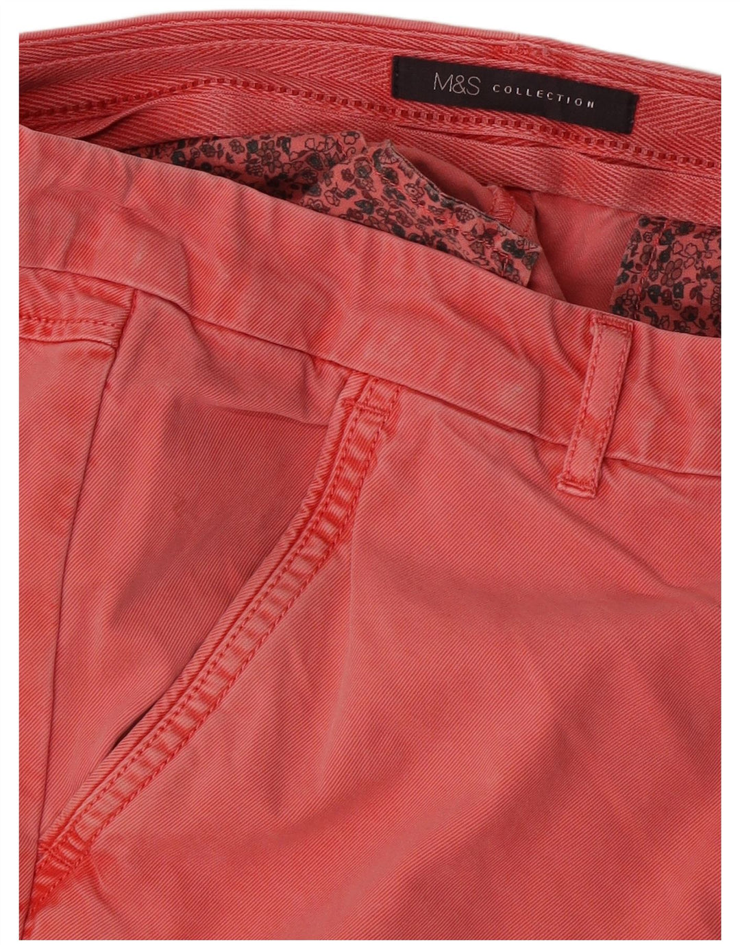 Marks & Spencer Damskie spodnie Chino W36 L29 Czerwone