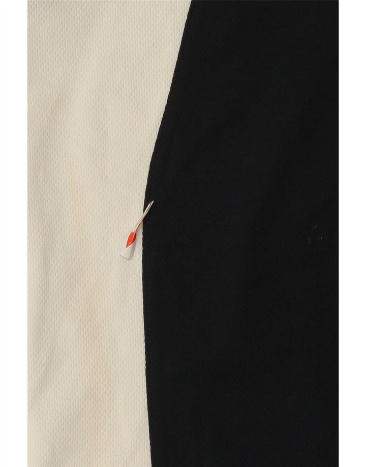 Męska kamizelka Nike Dri Fit Top, średni granatowy poliester z blokami kolorów