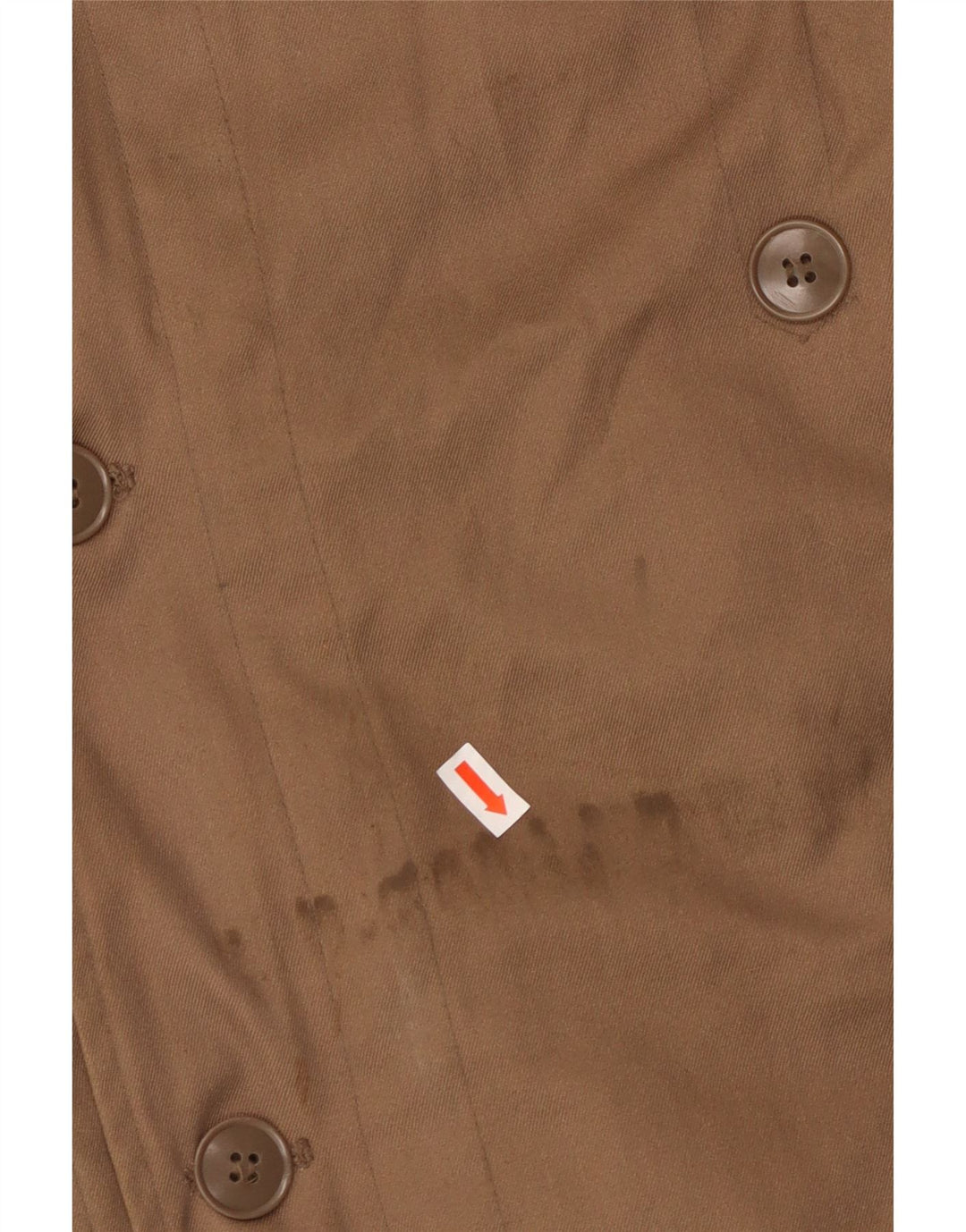 Męska kurtka Sherpa Parka z kapturem VINTAGE UK 42 XL Brązowa bawełna