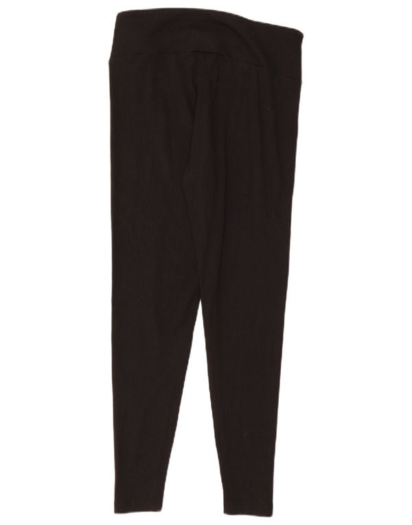 Damskie legginsy Puma UK 14, duże, czarne, bawełniane