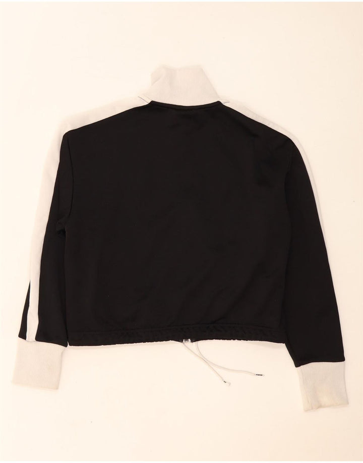 Damska kurtka dresowa Puma Crop Top UK 14 w kolorze średniej czerni