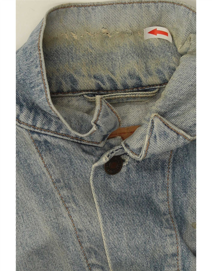 Męska kurtka dżinsowa Levi's UK 38, średnia niebieska, bawełniana
