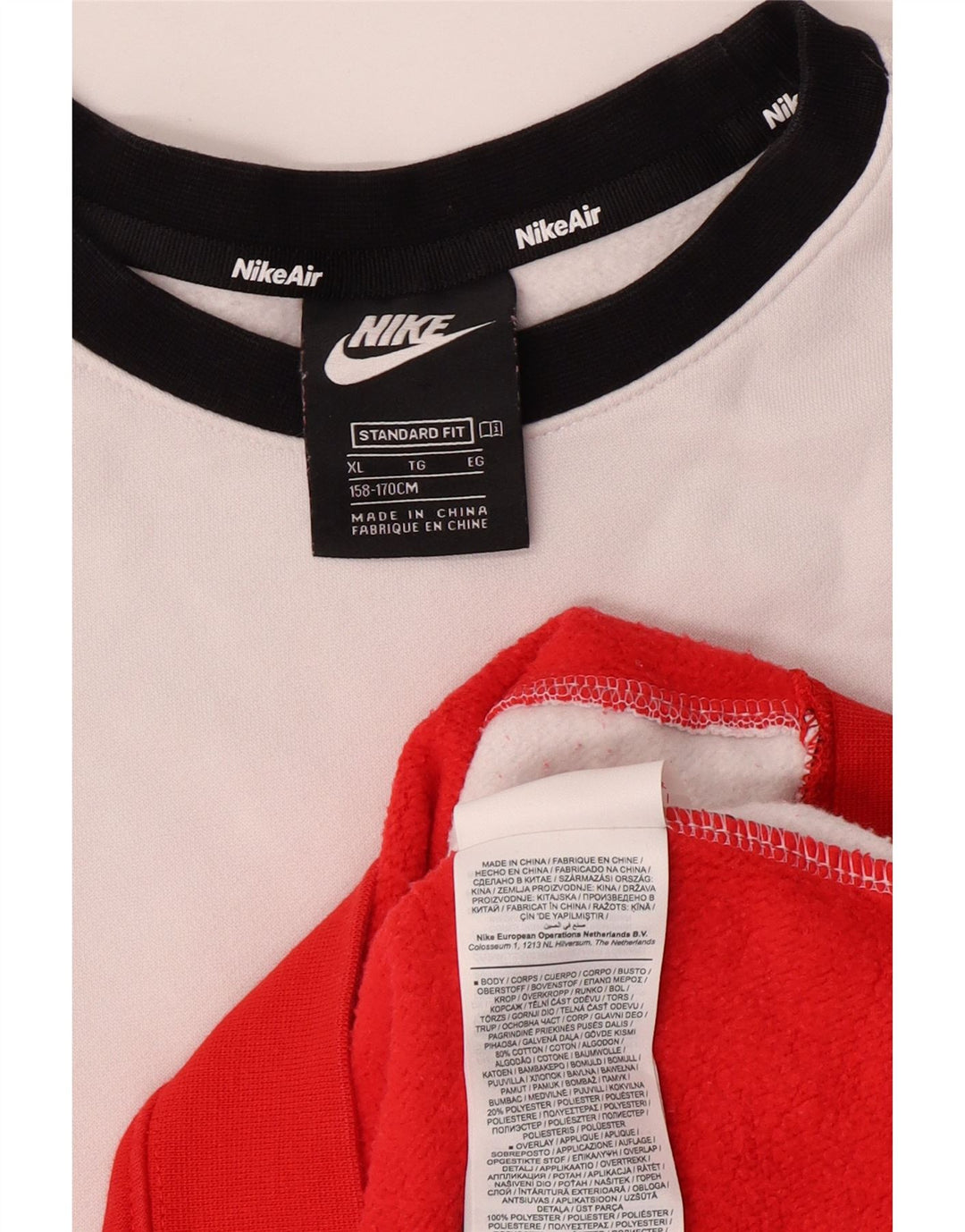 Chłopięca bluza z grafiką NIKE, 13-14 lat, XL, wielokolorowa