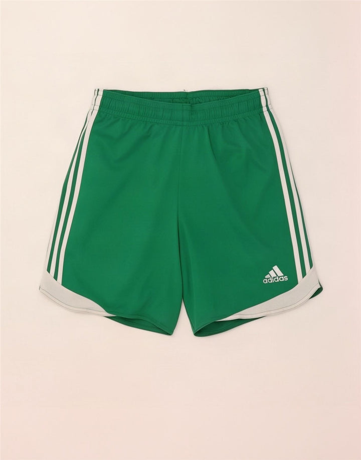 Męskie spodenki sportowe Adidas Climacool, średni zielony poliester