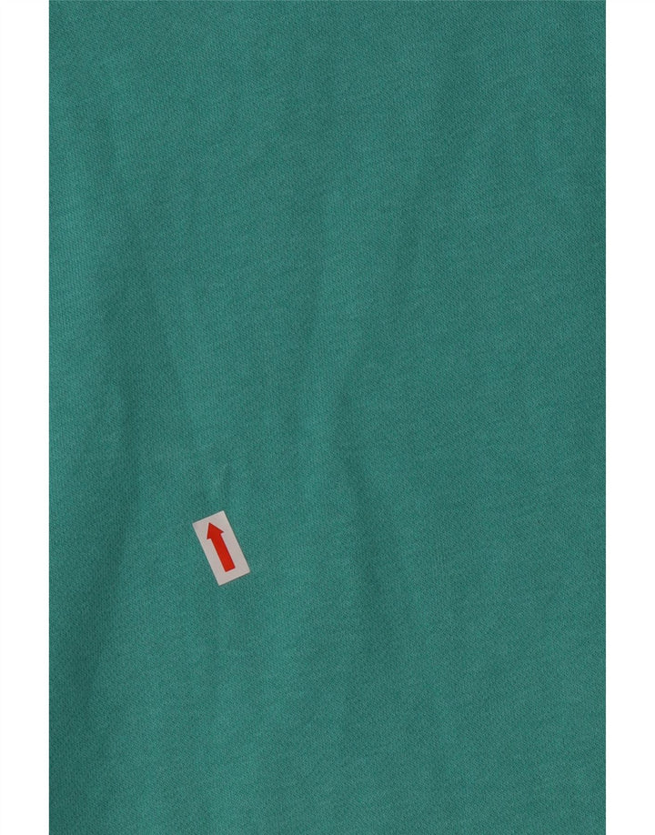 Męski sweter z kapturem Nike, duży, zielony, bawełniany