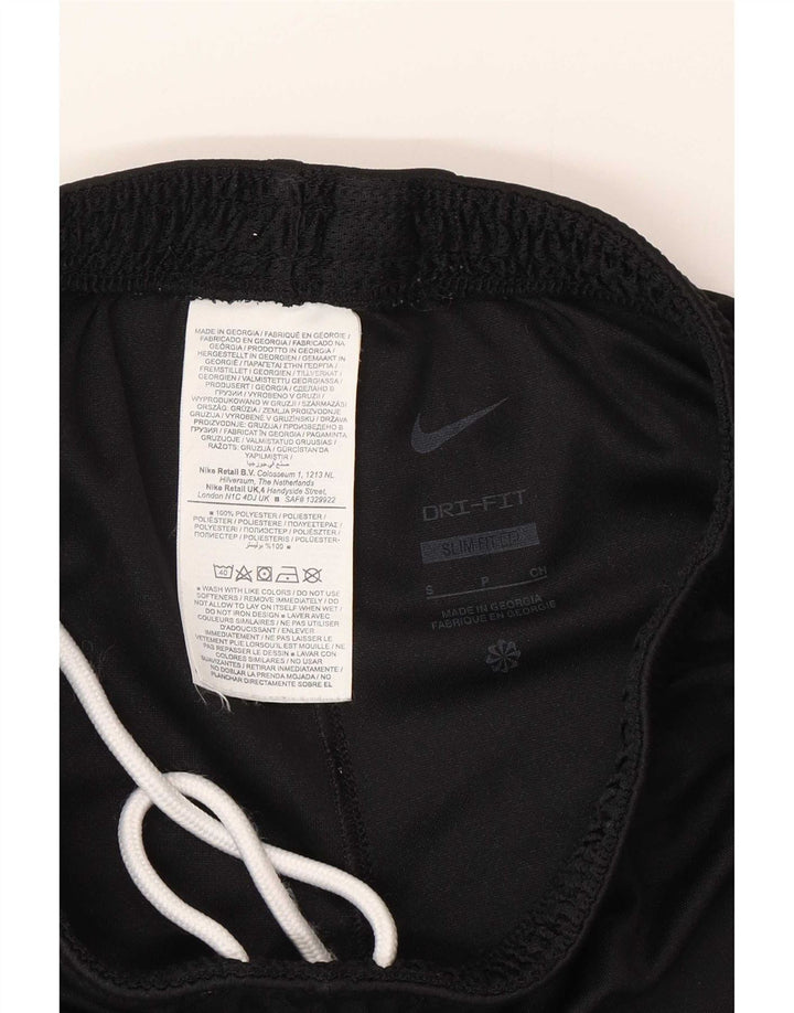 Męskie spodenki sportowe Nike Slim Fit, małe, czarne, poliestrowe