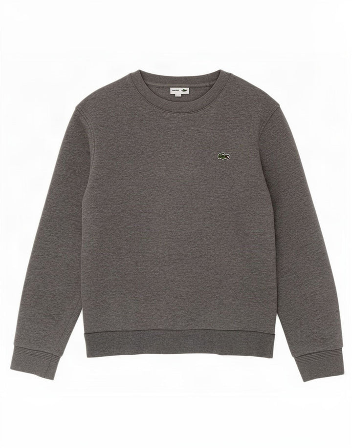 Męska bluza Lacoste, rozmiar 4, średnia szara bawełna