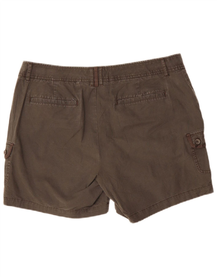 Damskie spodenki cargo DOCKERS US 16 2XL W38 Szara bawełna