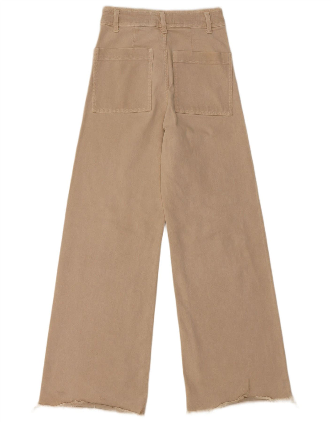 Dżinsy ZARA Damskie The Marine z szeroką nogawką i wysokim stanem EU 34 2XS W24 L29 Beżowe