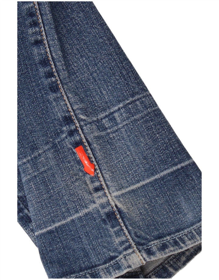 Damskie dżinsy Levi's Eve o kwadratowym kroju W30 L34 Niebieska bawełna
