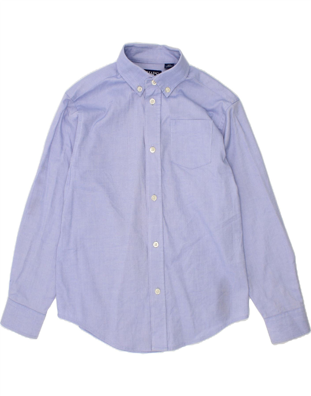 CHAPS Boys Shirt 6-7 Years XS Blue Cotton Vintage Chaps and Second-Hand Chaps from Messina Hembry 