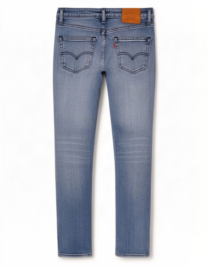 Męskie jeansy Levi's 511 Slim W27 L30 Niebieska bawełna