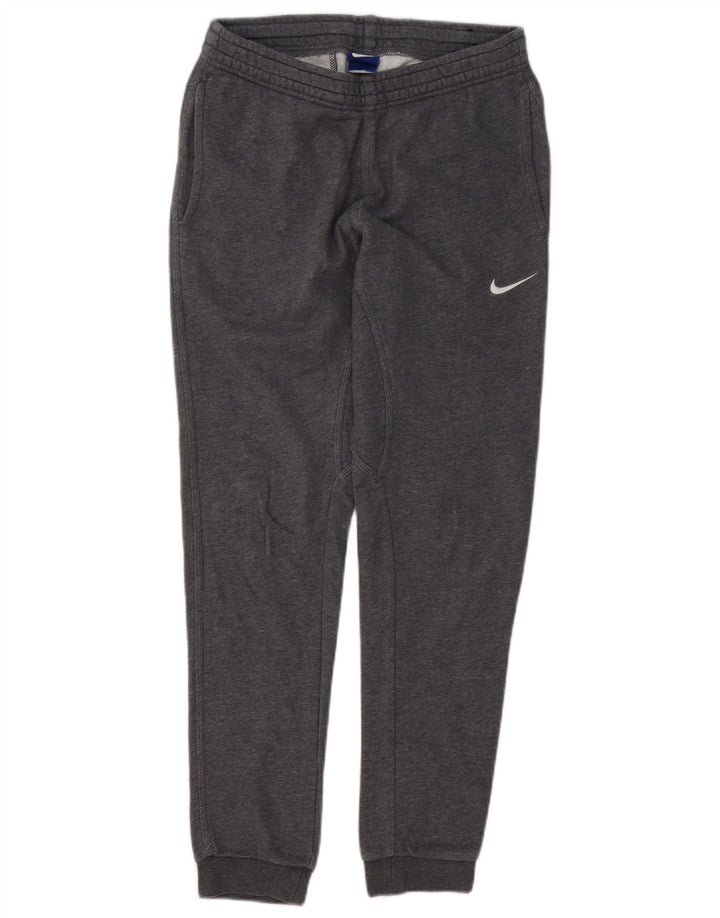 Męskie spodnie dresowe Nike, małe, szare, bawełniane