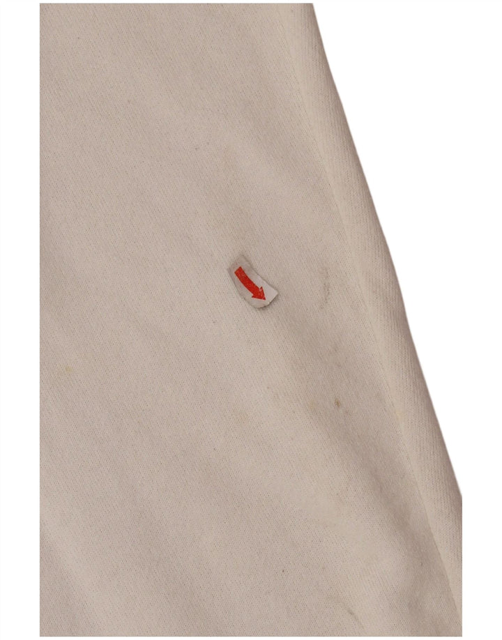 Damska bluza z grafiką TULTEX UK 16, duża, biała bawełna