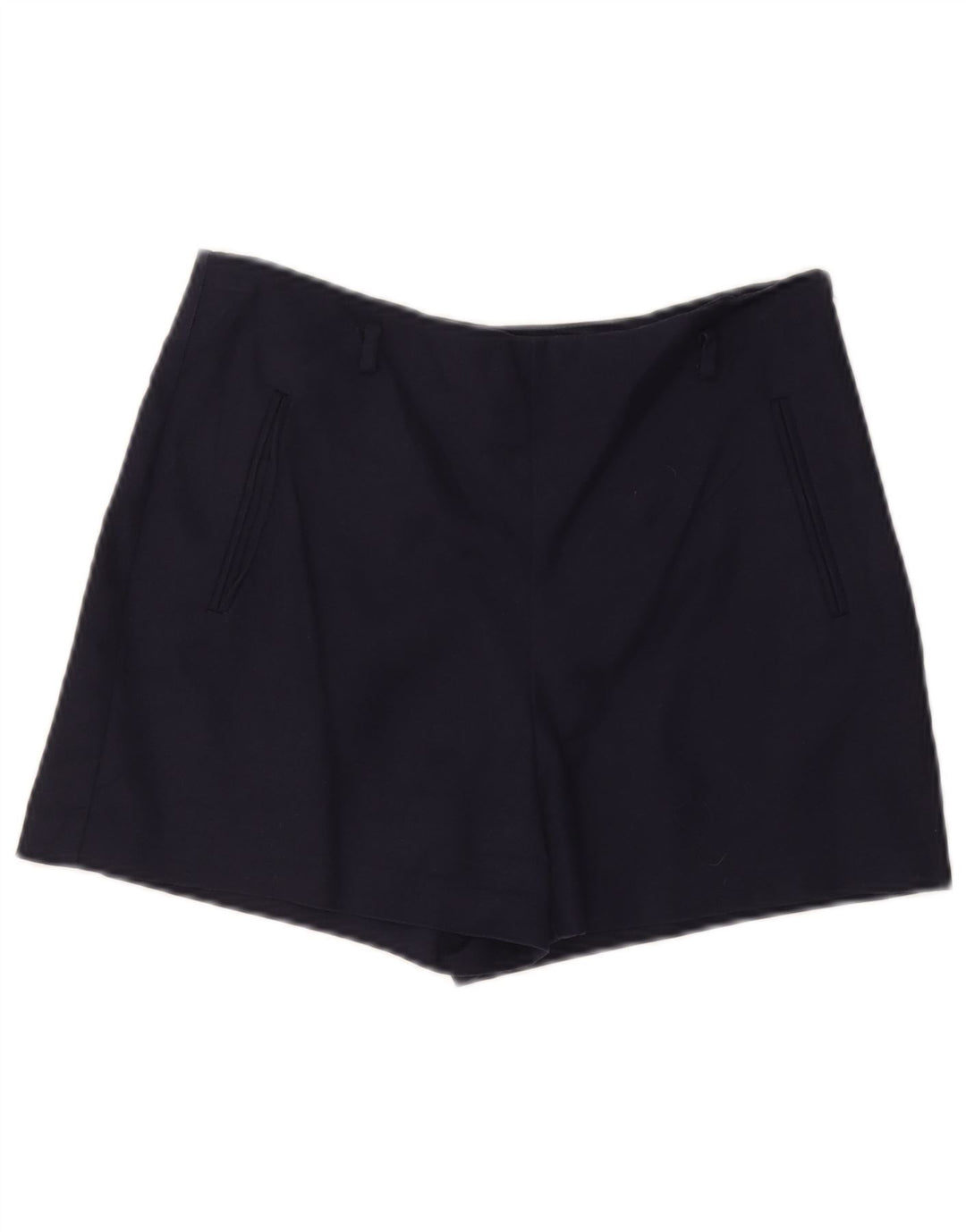Krótkie spodenki damskie Zara Medium W28 granatowe