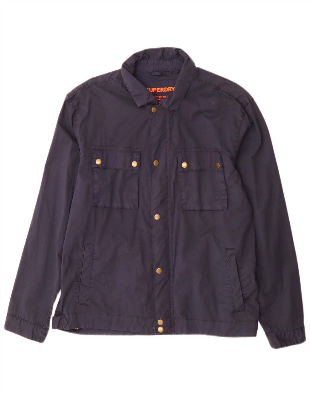 Męska kurtka użytkowa Superdry UK 38, średnia, granatowa, bawełniana