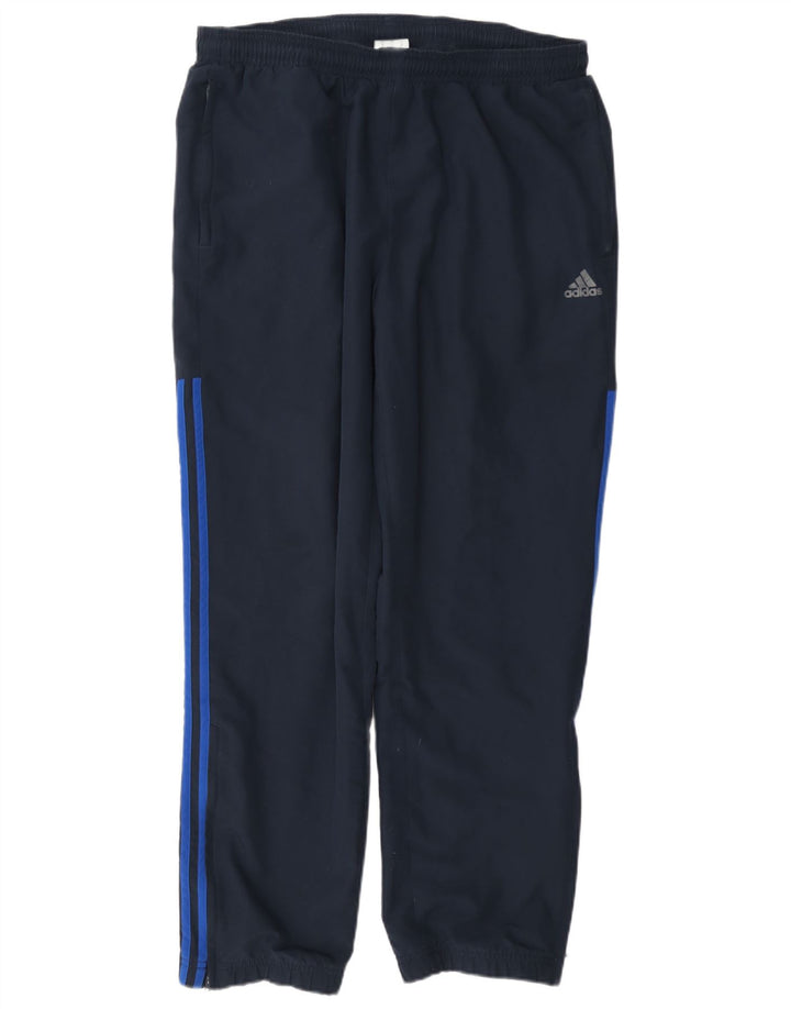 Adidas Męskie Spodnie Dresowe Joggery Duże Granatowe Poliester