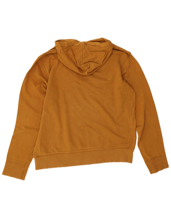 Męski sweter z kapturem i grafiką Jack & Jones XL, żółty, bawełniany