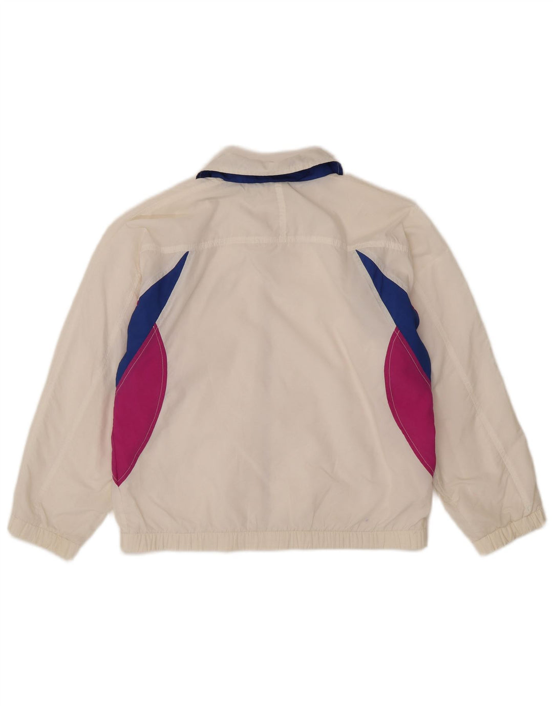 Damska kurtka dresowa Ellesse UK 14, nylon w kolorze średniej bieli