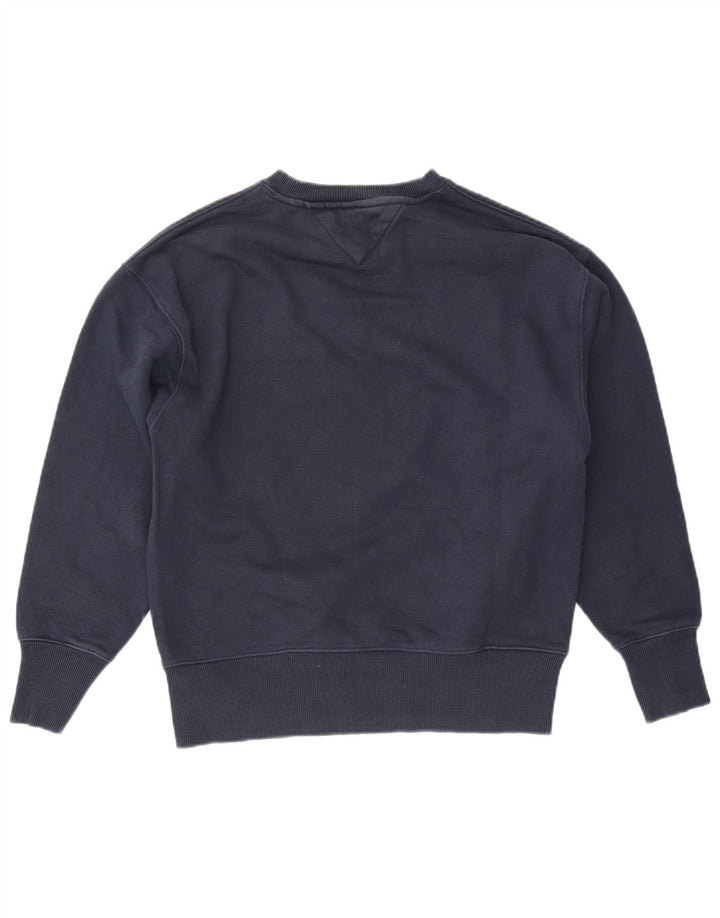 Bluza męska Tommy Hilfiger, mała, bawełniana, granatowa