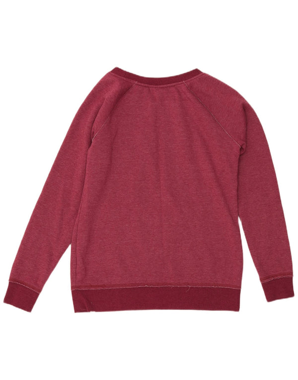 Damska bluza z grafiką ANIMAL UK 12, średni bordowy poliester