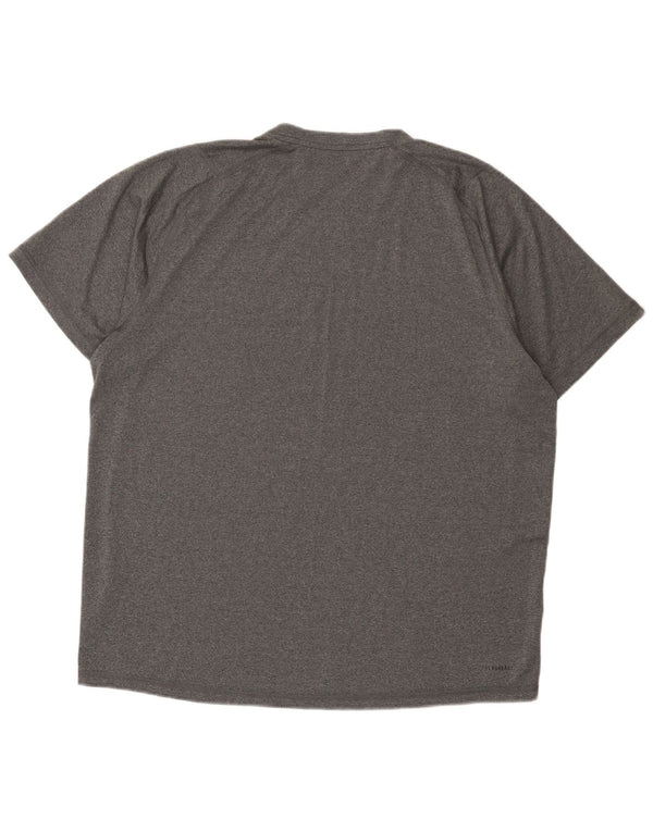 Adidas Męski T-shirt Aeroready Top XL Szary Poliester