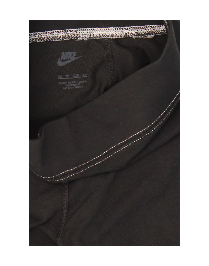 Damskie legginsy Nike Graphic UK 4 XS w kolorze czarnym