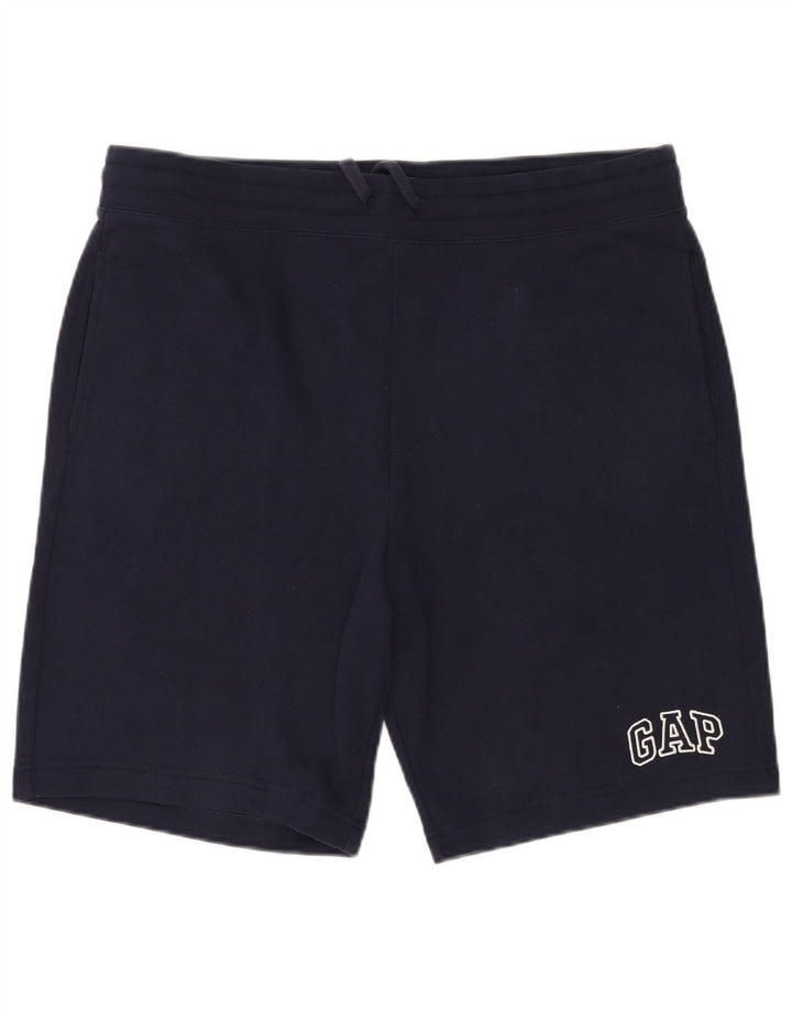 GAP Mens Sport Shorts Large  Navy Blue Cotton