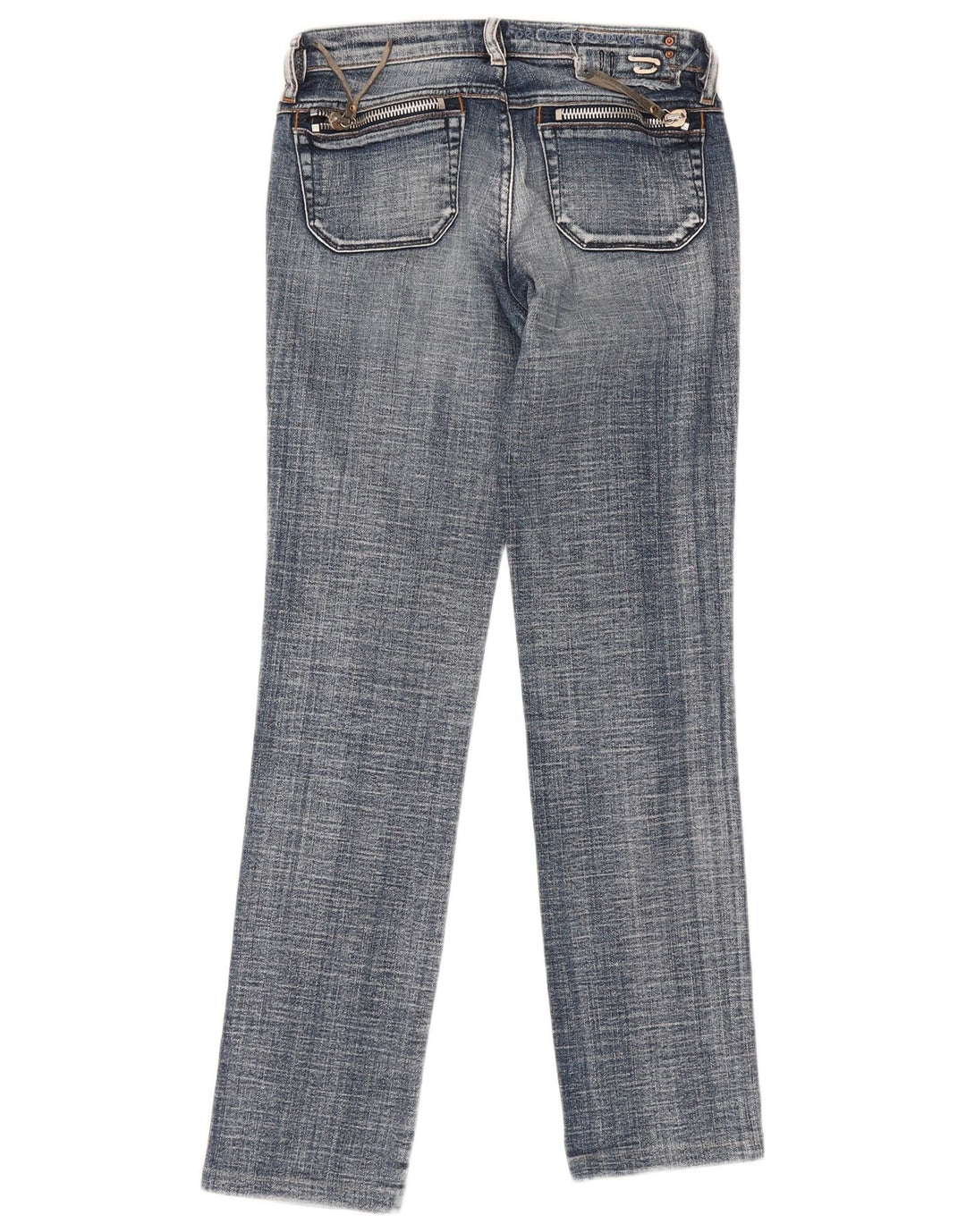 Damskie jeansy Diesel Slim W25 L29 Niebieskie