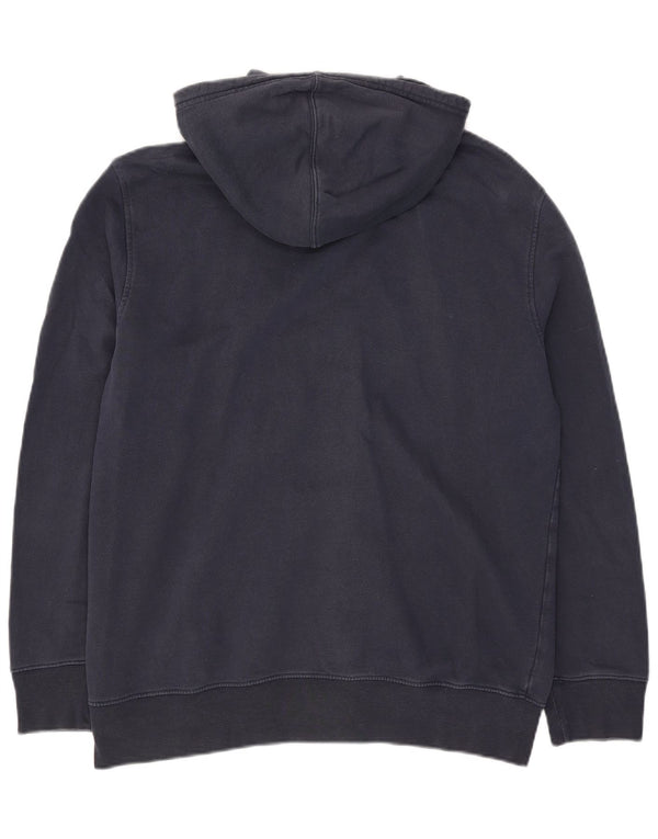 Męski sweter z kapturem i zamkiem Levi's XL, granatowy, bawełniany