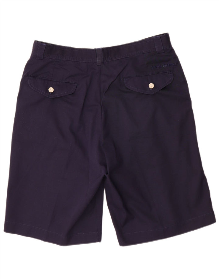 Męskie spodenki Chino Sergio Tacchini IT 50 Large W32 granatowe